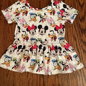 Disney White and Red Character Top